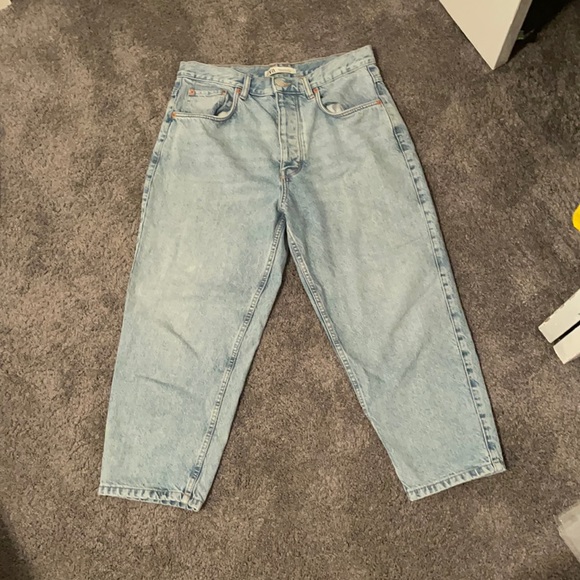 Zara light blue straight jeans.💙 - Picture 1 of 3